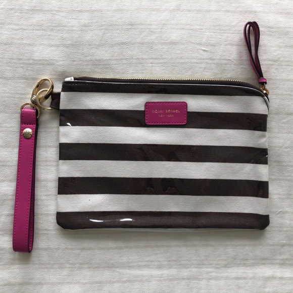 Henri Bendel cosmetic / accessory pouch set - Picture 3 of 12
